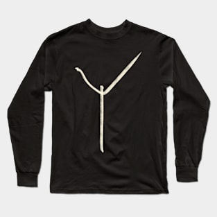 Hand Drawn Letter Y Long Sleeve T-Shirt